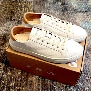 Soludos Ibiza Classic Leather Sneaker 8 NIB